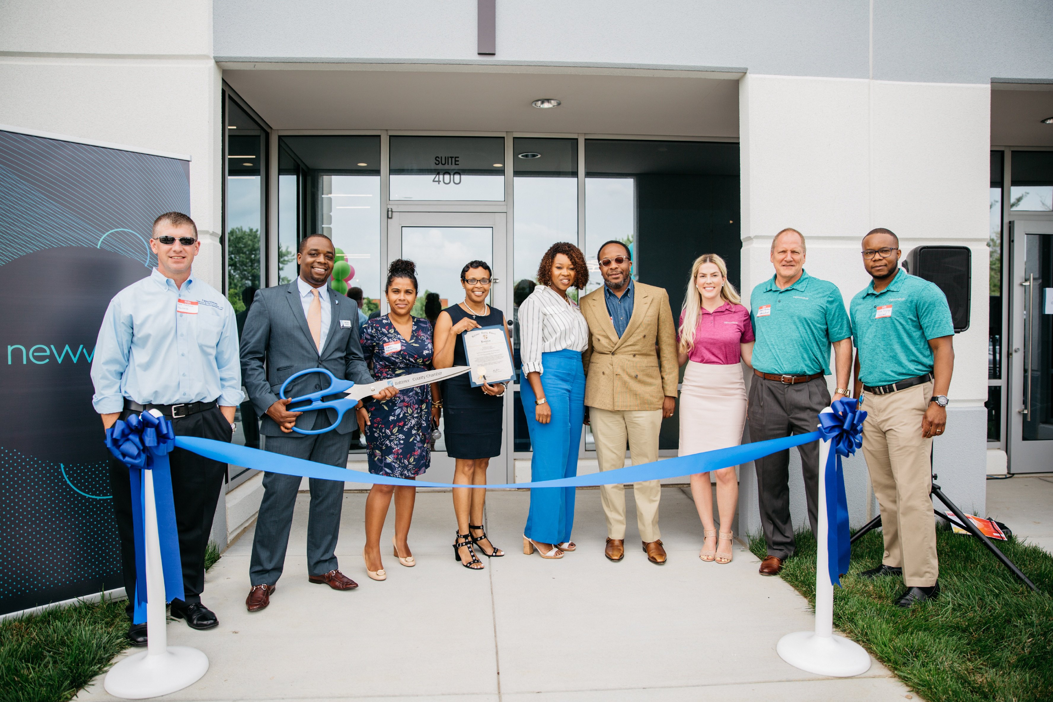 The NewWave Collaboration Center Opens